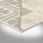 Preview: Bakana 013 - Fliese Ornament Grau/Beige